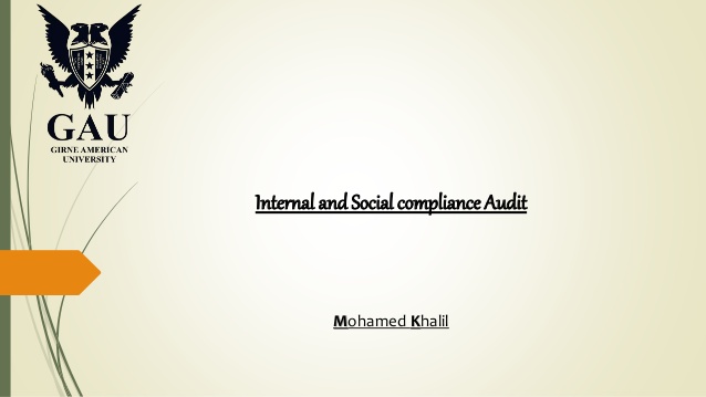 social compliance audit letter